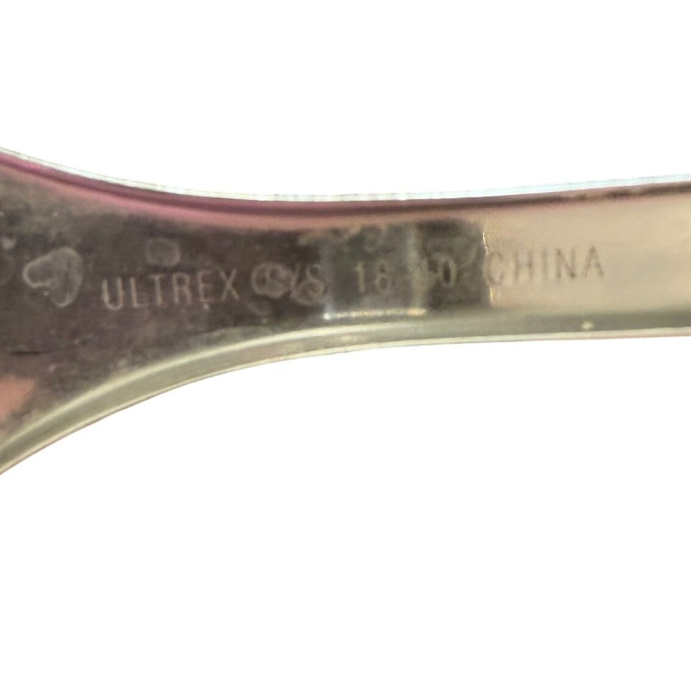 Ultrex Stainless Steel Slotted Turner Spatula 18-10 Silver Kitchen Utensil 12.5" - Picture 4 of 4